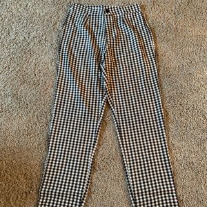 Zaful Checkered Gingham Pants